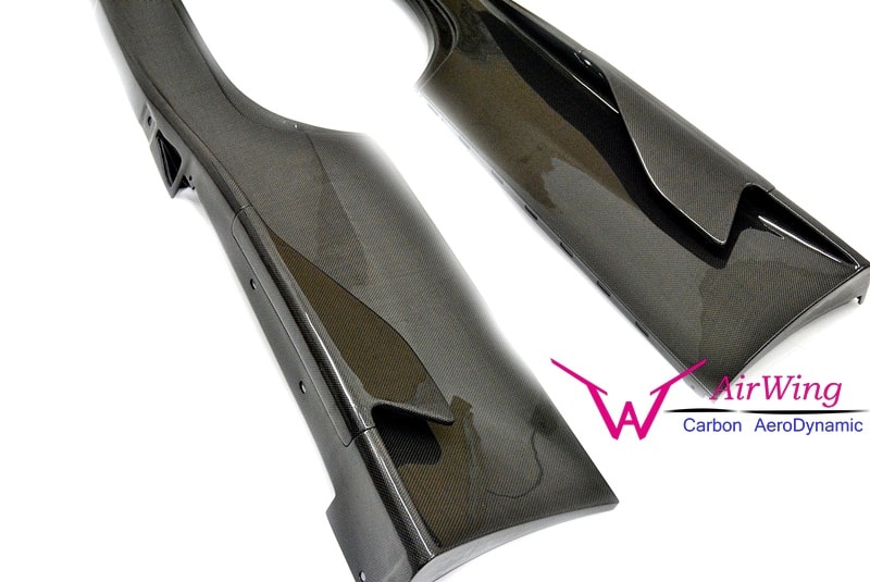 Ferrari 458 - Special style Carbon Side Skirt Splitter2